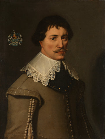 Portrait of Nicolaas de Witte (1603-29), anonymous, 1629 Canvas Print