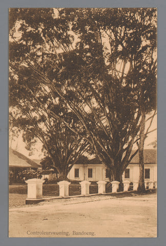 Pasar Baroe-Bandung, Bookshop Visser & Co., c. 1900 Canvas Print