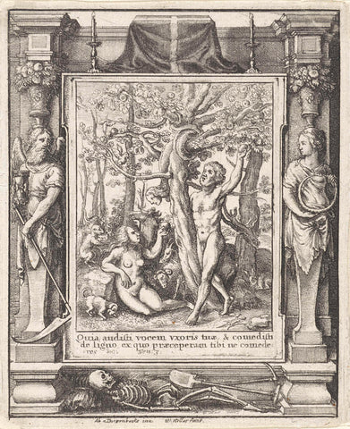 Fall, Wenceslaus Hollar, 1651 Canvas Print