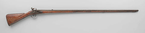 Flint hunting rifle in the Dutch style of the 1670s, anonymous, 1670 - 1750 Canvas Print