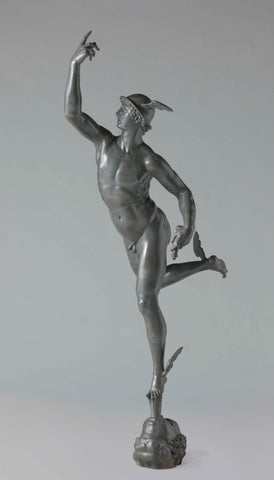 Flying Mercury, Francesco Righetti, c. 1781 - c. 1782 Canvas Print