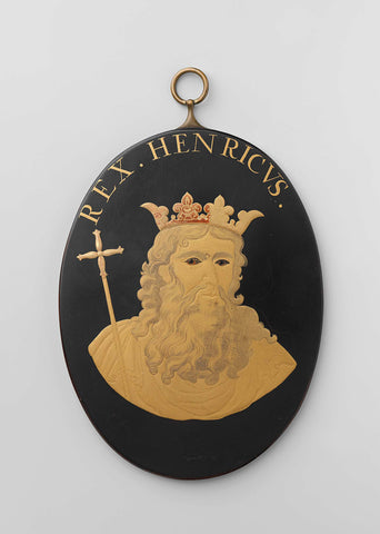 Portrait of King Henry II, anonymous, 1775 - 1800 Canvas Print