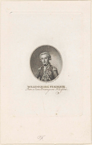 Portrait of Frederick, Prince of Orange-Nassau, Sophia Wilhelmina Evans, 1790- 1816 Canvas Print