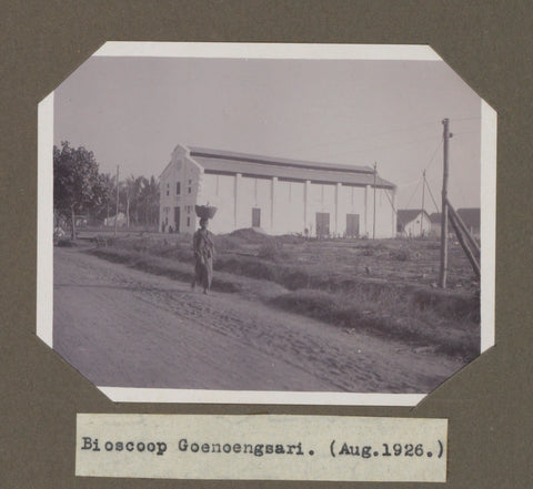 Cinema Goenoengsari. (Aug. 1926.), anonymous, 1926 Canvas Print