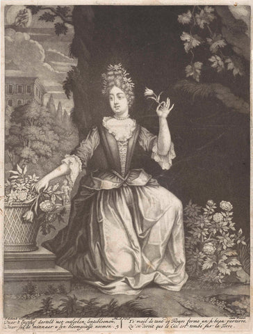 Mei, Pieter Schenk (I), 1670 - 1713 Canvas Print