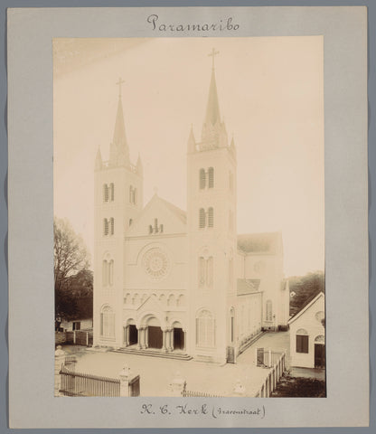 R.C. Kerk (Gravenstraat), Eugen Klein (attributed to), 1900 - 1905 Canvas Print