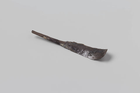 Stem van fork of spoon uit het wrak van de Oost-Indiëvaarder Hollandia, anonymous, 1700 - in or before 1743 Canvas Print