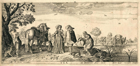 Lente, Herman Breckerveld, 1626 Canvas Print