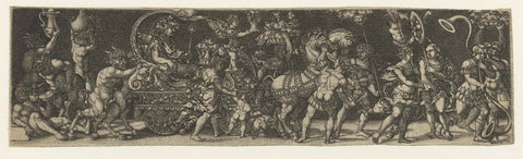 Triumph of Bacchus, Monogrammist AC (16th century) (attributed to), 1520 - 1562 Canvas Print