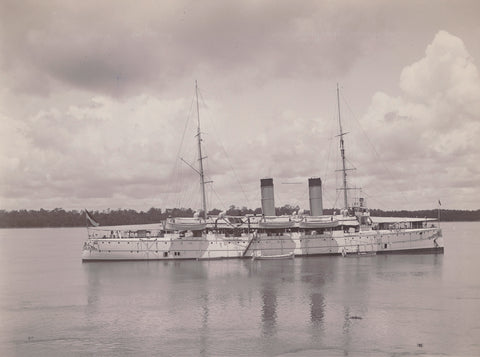 The Utrecht in the Suriname River, Andries Augustus Boom, 1909 Canvas Print