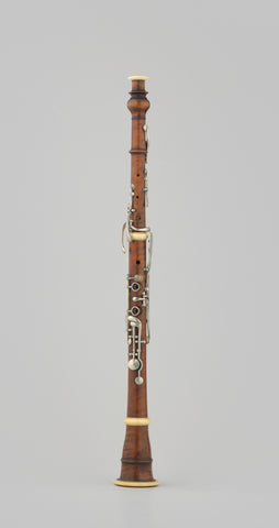 Oboe, Firma Heckel, c. 1850 - c. 1860 Canvas Print