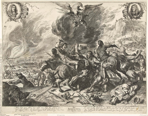 Battle of Aschaffenburg, 1674, Pieter Nolpe, 1674 Canvas Print