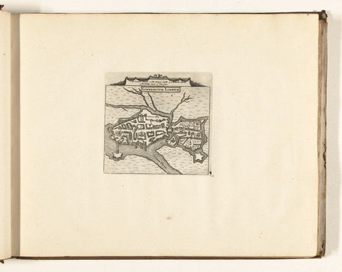 Map of Limerick, 1726, anonymous, 1726 Canvas Print