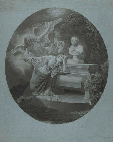 Memorial print for Hendrik Hooft Daniëlsz., Lambertus Antonius Claessens, 1794 Canvas Print