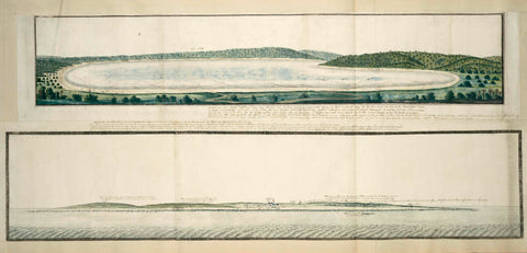 View of a saltpan, near the mouth of the Swartkops River, Robert Jacob Gordon (attributed to), 1778 Canvas Print