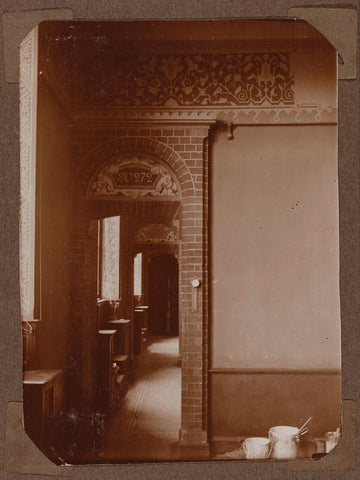 Passage to room 272 in 1926, 1926 Canvas Print