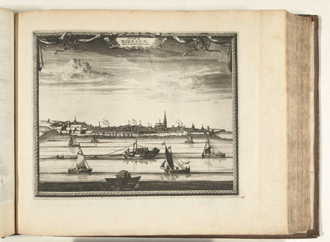 View of Nijmegen, 1726, anonymous, 1726 Canvas Print