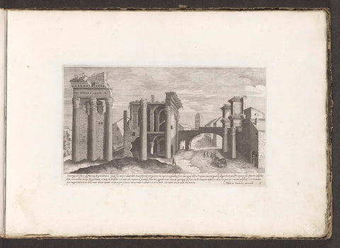 Forum of Nerva, anonymous, 1680 Canvas Print