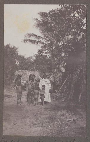 Settlement near Albina, Suriname, anonymous, 1912 Canvas Print