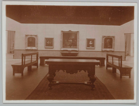 Middle room in the eastern courtyard in 1932, 1932 Canvas Print