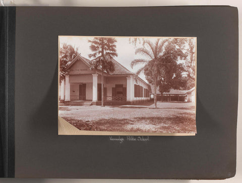 Former Police School, anonymous, 1925 - 1931 Canvas Print