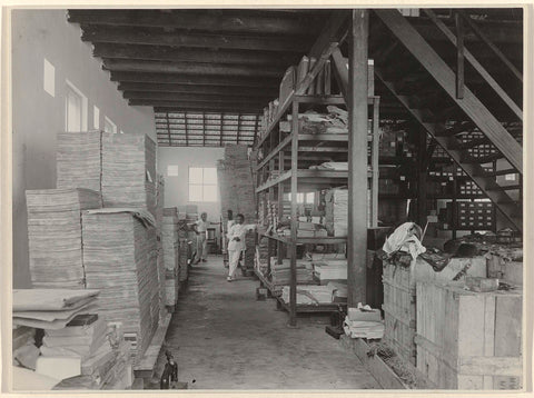 Paper warehouse, T. Kaneo, 1921 Canvas Print