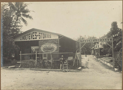 Local businesses, anonymous, 1914 - 1919 Canvas Print