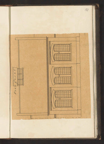 Revolt of the façade of a building, Willem Springer jr., c. 1864 Canvas Print