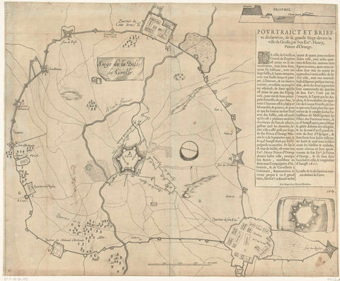 Siege of Grol by Frederik Hendrik, 1627, Hendrick Hondius (I) (workshop of), 1627 Canvas Print