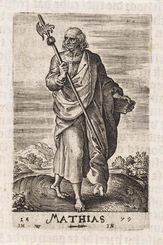 H. Mattias, Johannes Wierix (attributed to), 1609 Canvas Print