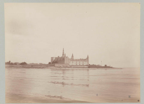 Schloss Kronborg, Paul Güssfeldt (attributed to), 1889 Canvas Print