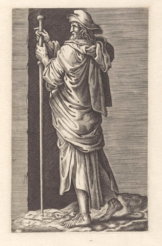 James the Superior, anonymous, c. 1555 - c. 1565 Canvas Print
