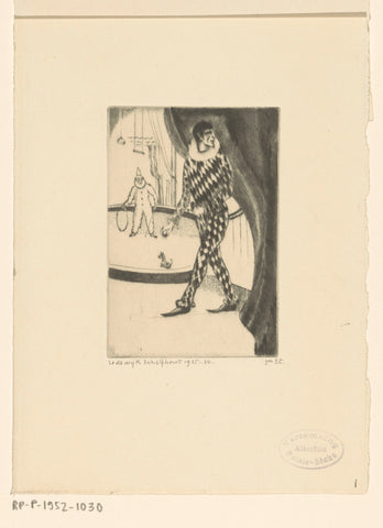 Harlequin, Lodewijk Schelfhout, 1925 - 1930 Canvas Print