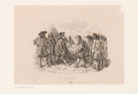 Prisoner is nominated to commander, Charles Emile Jacque (attributed to), 1844 Canvas Print