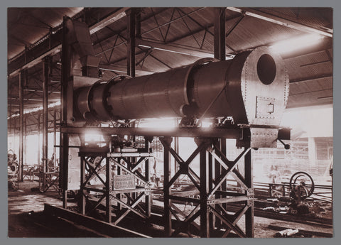 Sugar drying plant, anonymous, 1918 Canvas Print