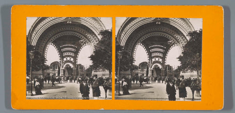 Porte Monumentale of the 1900 World's Fair, anonymous, 1900 Canvas Print