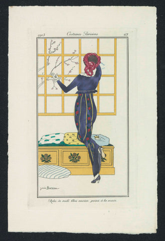 Journal des Dames et des Modes: the Fashion Illustrators, Louis Bureau, 1912 - 1914 Canvas Print