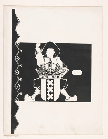 Band design for: Oom Ben, Jan Klaassen, 1913, anonymous, Bernard Willem Wierink, in or before 1913 Canvas Print