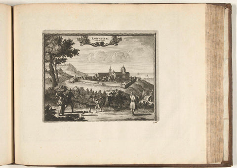 View of Loreto, 1726, anonymous, 1726 Canvas Print