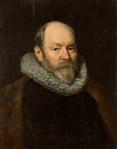 Portrait of Paulus Cornelisz van Beresteyn (1548-1625), Michiel Jansz van Mierevelt (workshop of), in or after 1617 Canvas Print