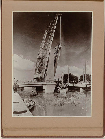 Drawbridge, anonymous, 1939 - 1940 Canvas Print