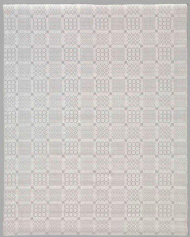 napkin with peeling pattern, anonymous, 1737 Canvas Print