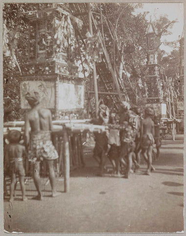 Lijkbaren, Bali, anonymous, 1910 Canvas Print