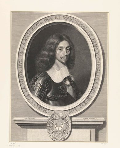 Portrait of Charles de la Porte Duke of Meilleraye, Robert Nanteuil, 1662 Canvas Print