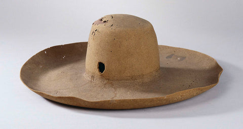 Ernest Casimir’s Hat with a Bullet Hole, anonymous, in or before 1632 Canvas Print