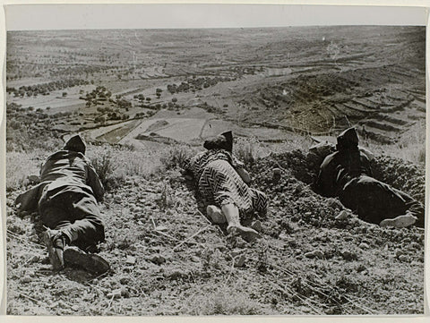 Female shooter, Fotobureau Holland, 1936 Canvas Print