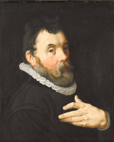 Portrait of a Man, Aert Pietersz. (copy after), 1570 - 1700 Canvas Print