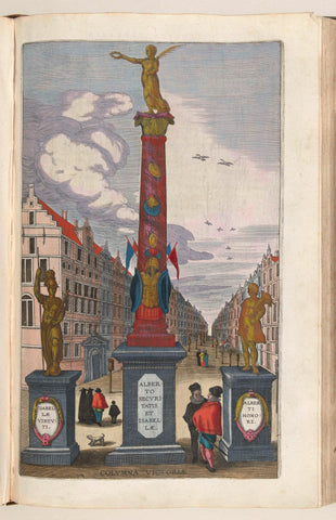 Pillar of Victory, 1599, anonymous, 1599 Canvas Print