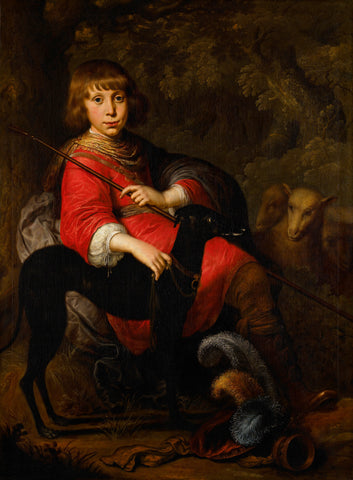 Portrait of Martinus Alewijn, Dirck Dircksz. of Santvoort, 1644 Canvas Print