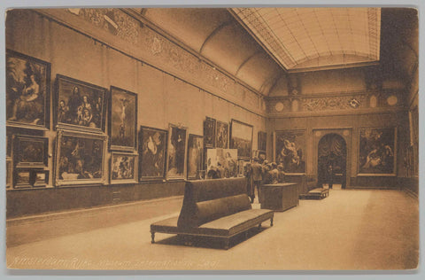 International hall around 1906, 1906 Canvas Print